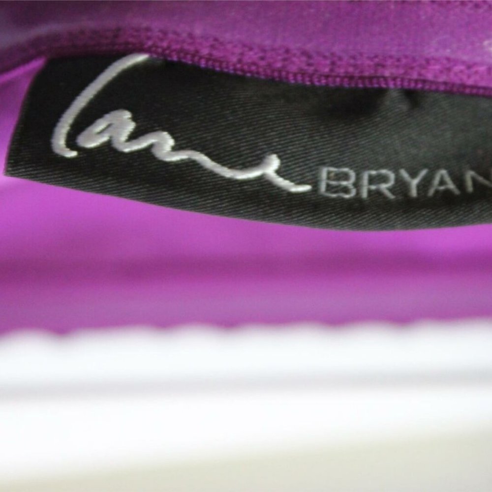 NWT Lane Bryant Crochet Overlay Tube Dress Geo Lace Purple Plus Size 26 H12954 - Picture 8 of 11